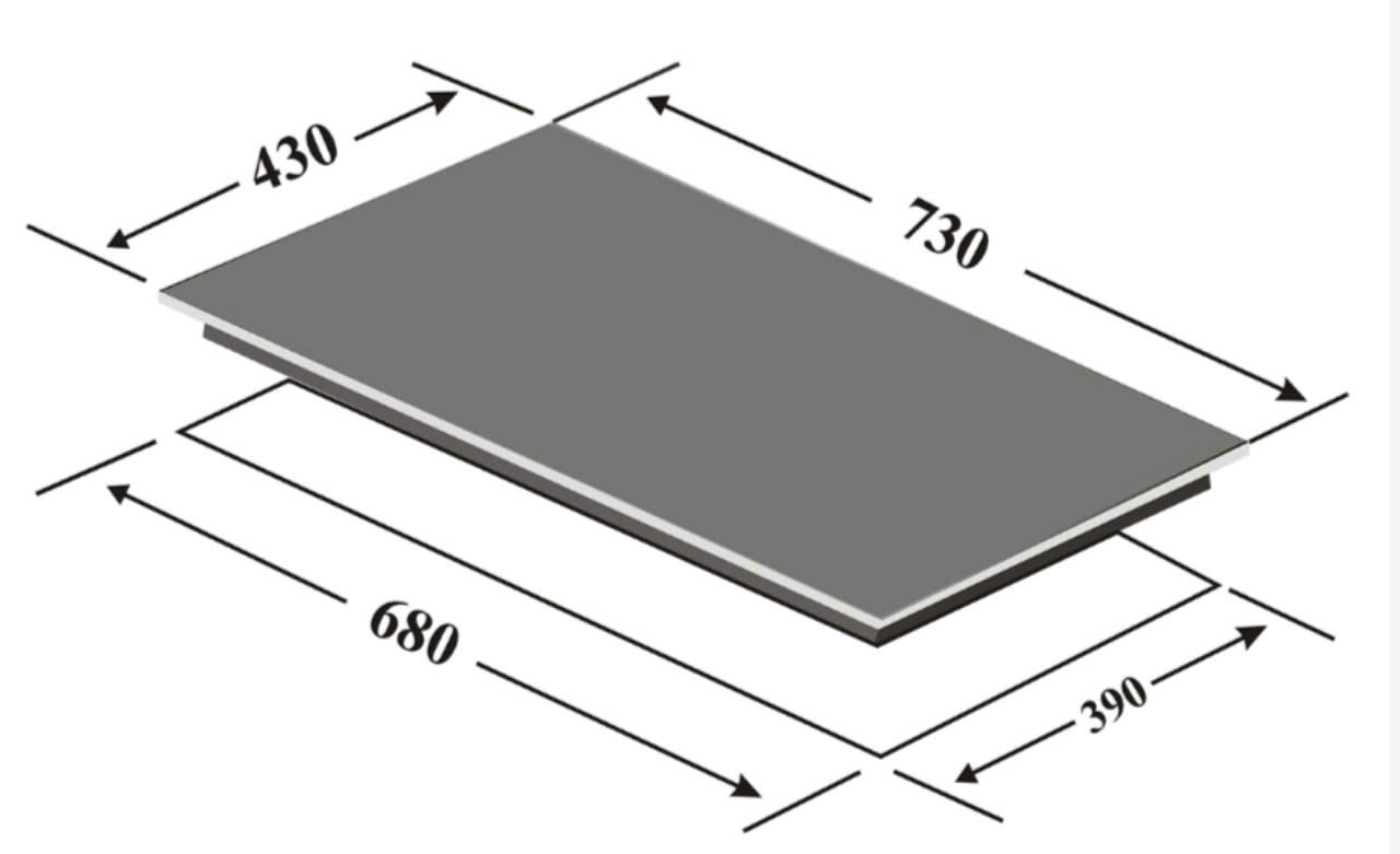 Bếp từ đôi Kaff KF-FL9889II