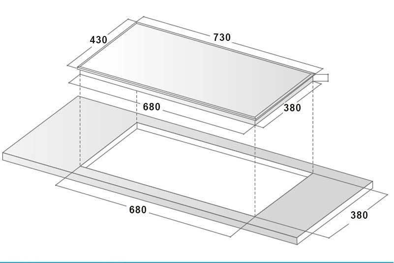 Bếp từ Kocher DI-608SE
