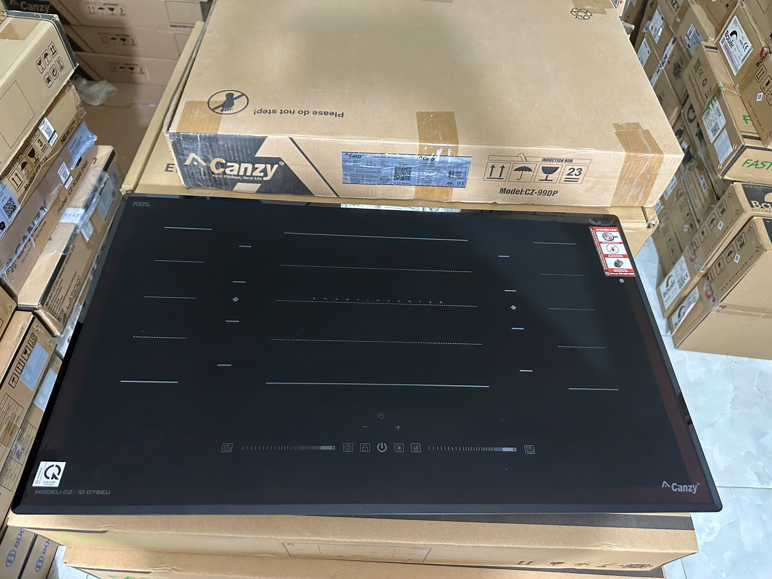 Bếp từ đôi Canzy CZ-ID 078EU
