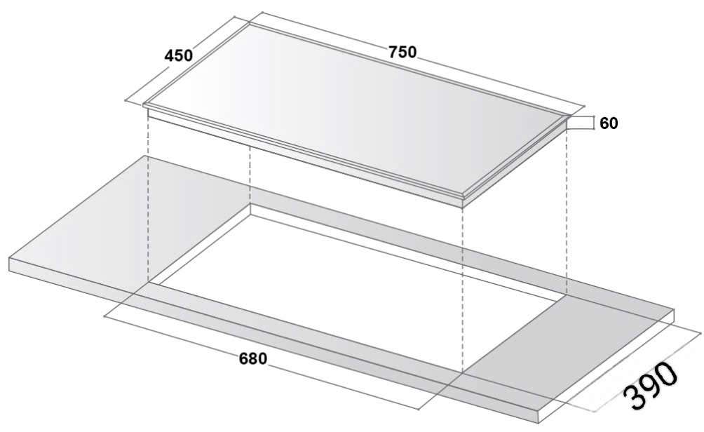 Bếp từ đôi Blueger B636MA