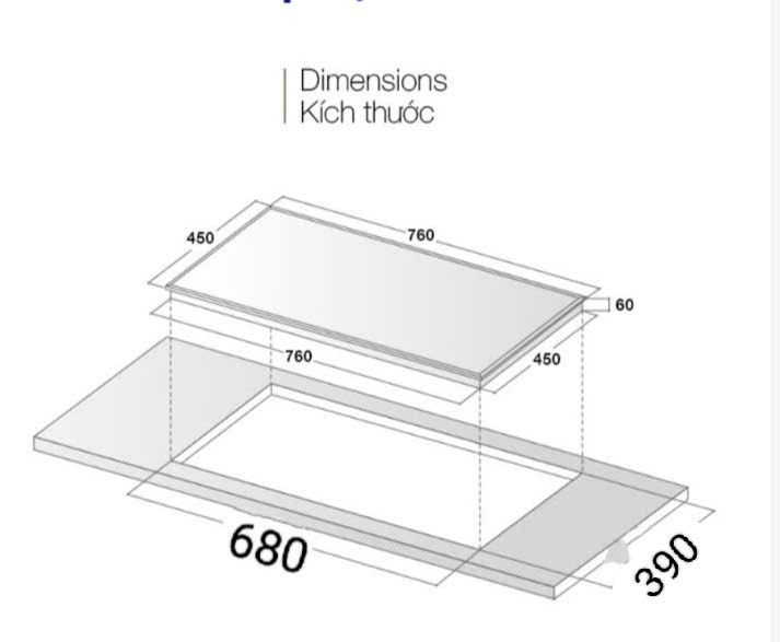Bếp từ đôi GrandX GX IH977G