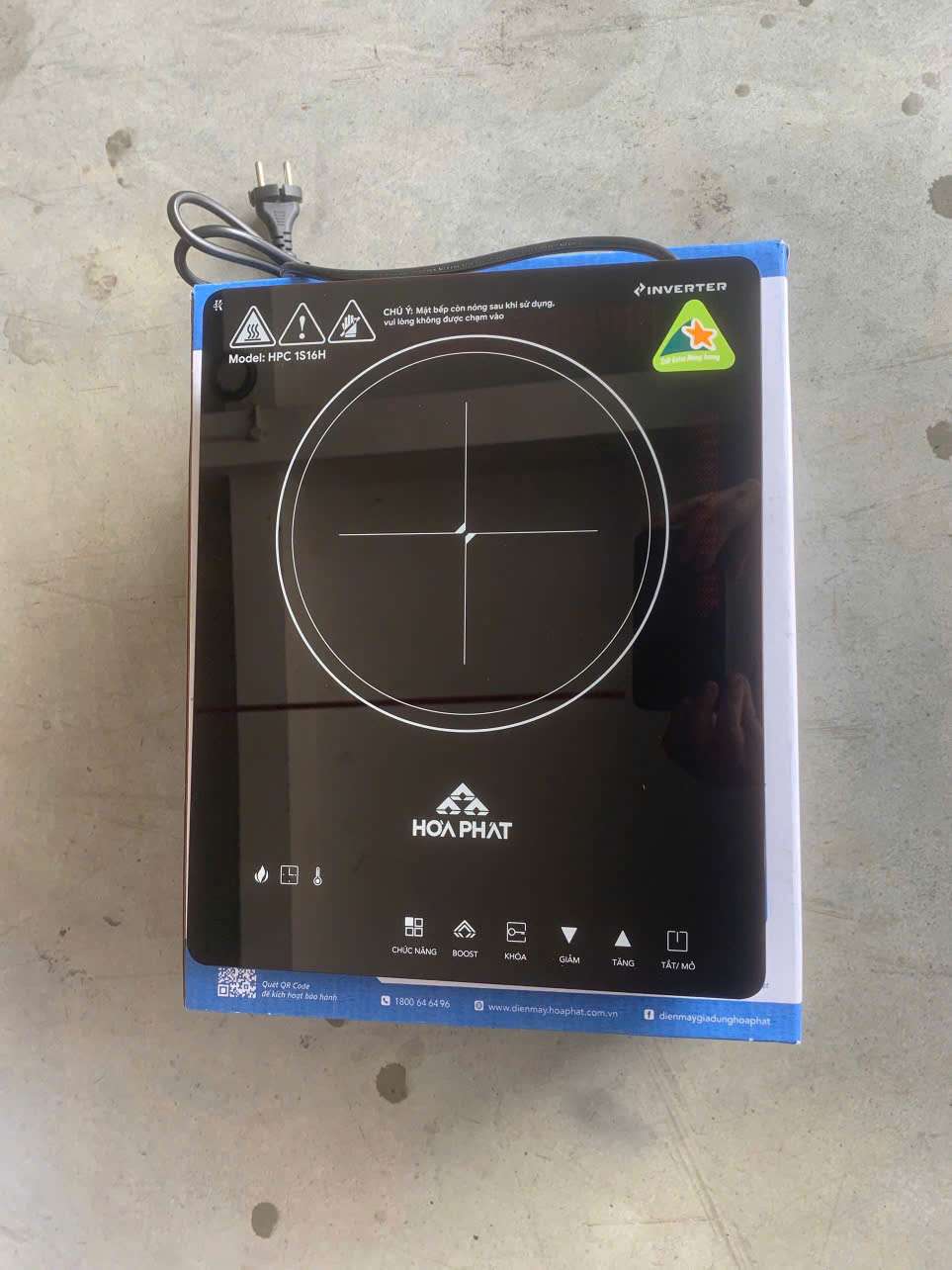 Bếp từ đơn Hòa Phát HPC 1S16H