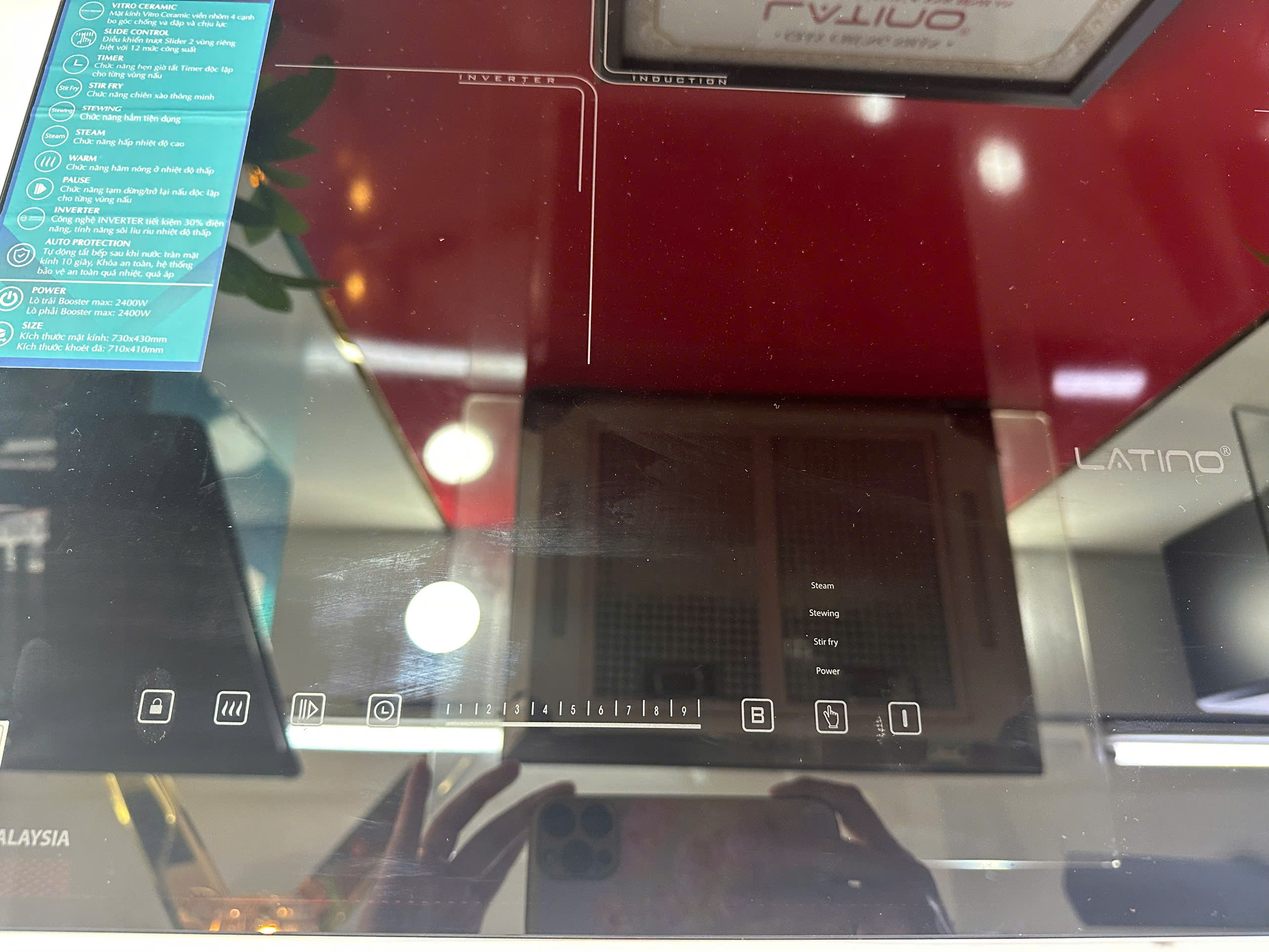 Bếp từ Latino LT-ML858Pro ( New 2025)