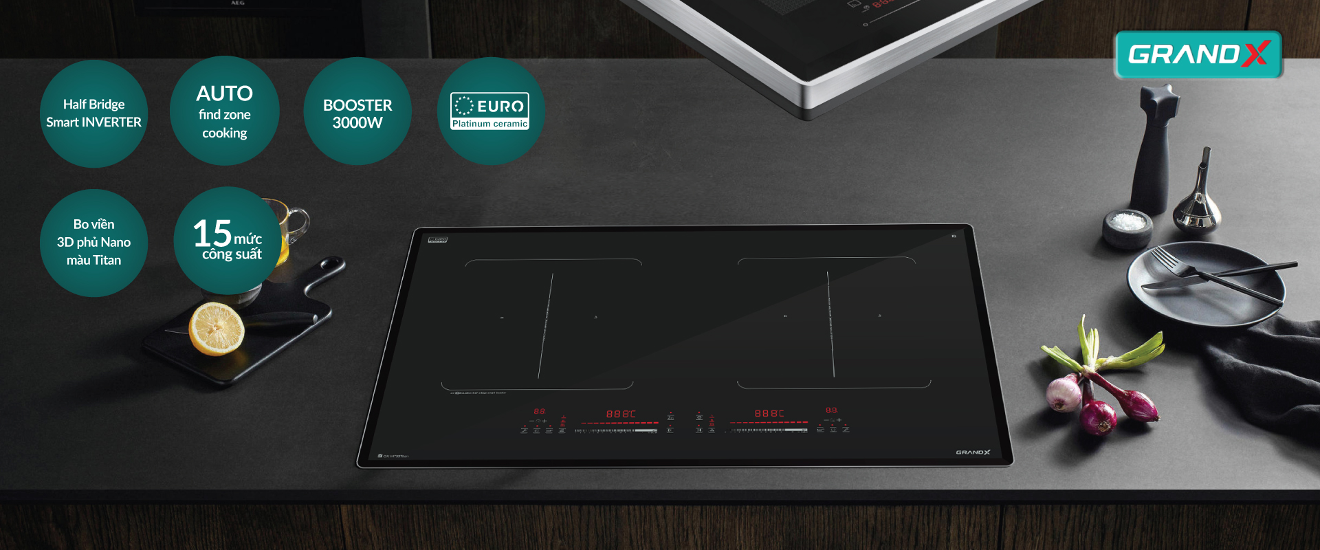 Bếp từ GRANDX GX IH785Titan