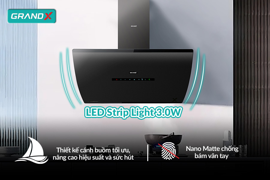 Máy húy mùi Grandx GX H90F87G/ GX H90S87B