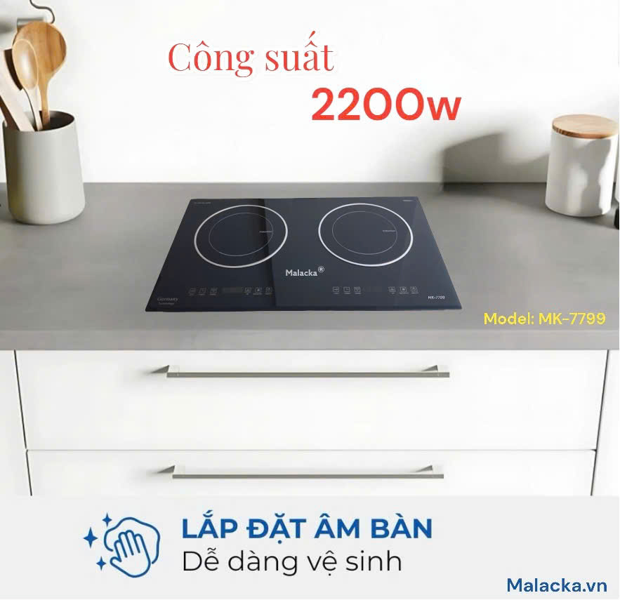 Bếp từ đôi Malacka MK-7979