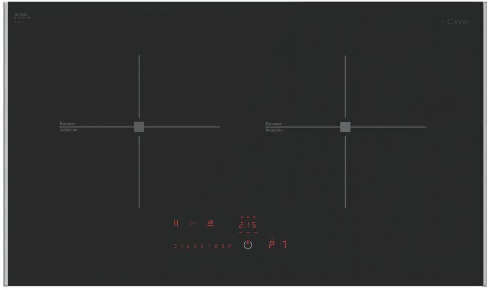 Bếp từ 2 vùng nấu CARINY C2AI-7645WAVE