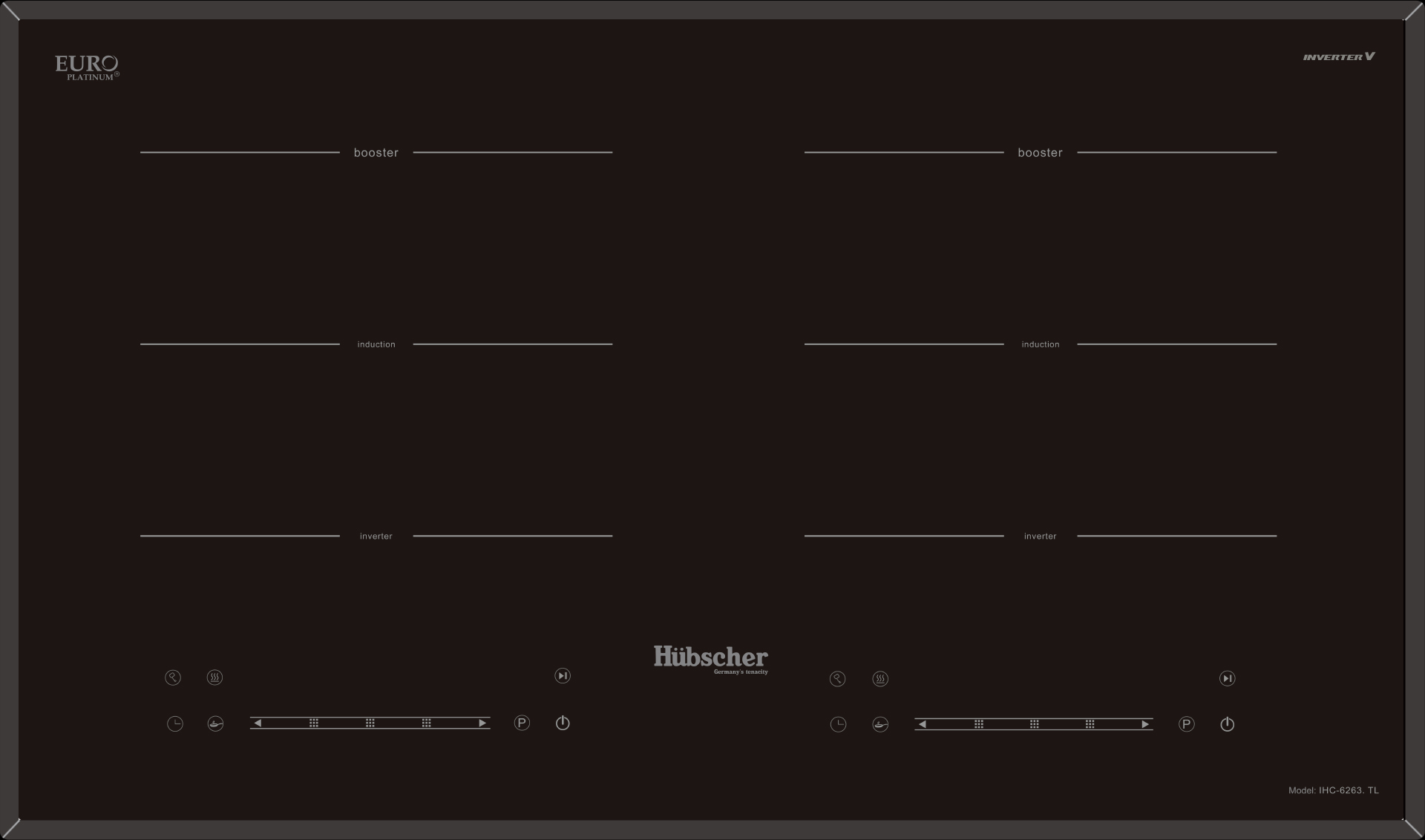 Bếp từ đôi Hubscher Model: IHC-6263.TL