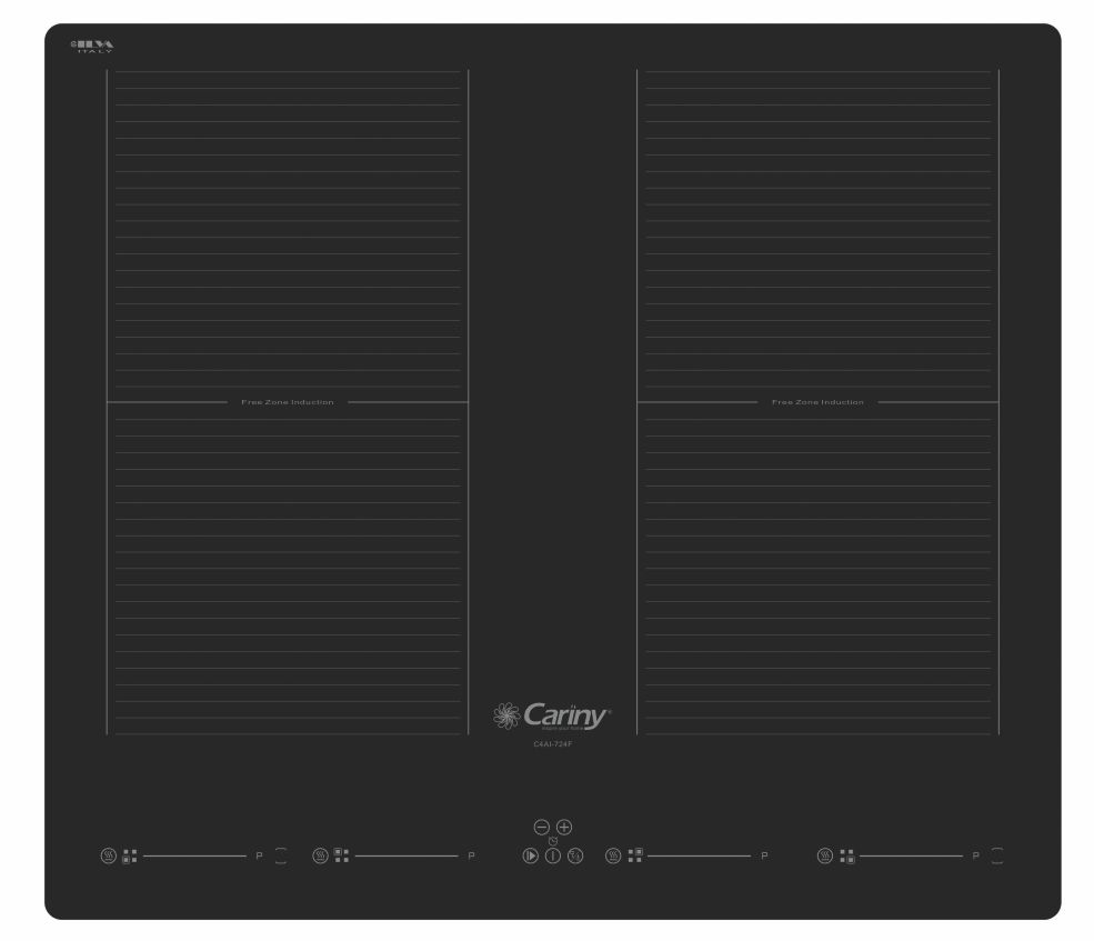 Bếp từ 4 vùng nấu đa điểm CARINY C4AI-724F