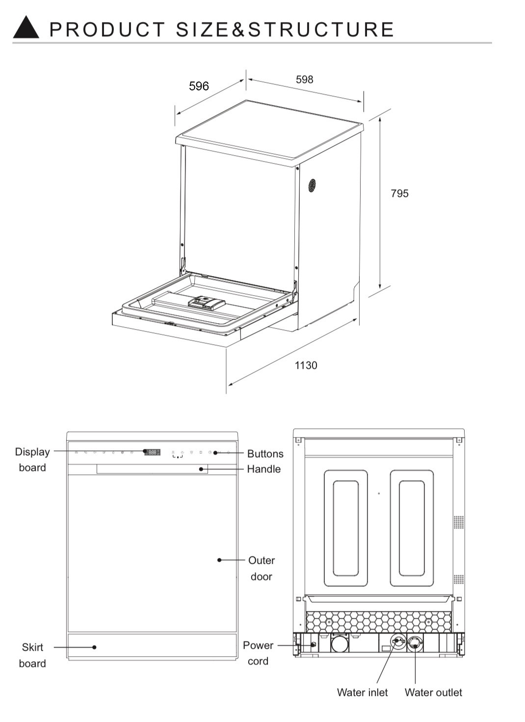 Máy Rửa Bát Hubscher Model: DHC-888.TL