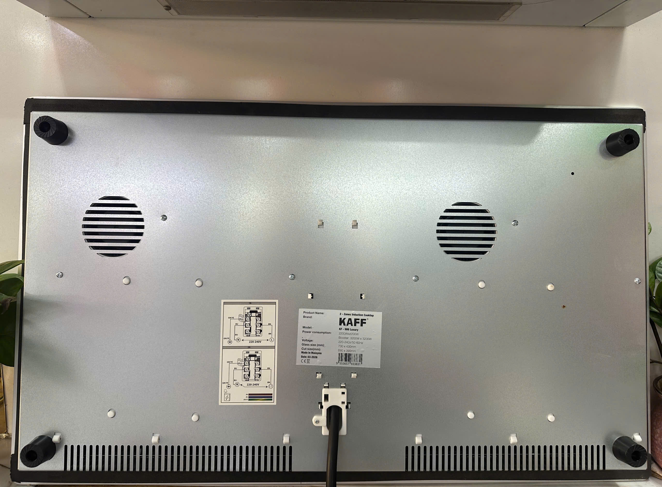 Bếp Từ KAFF KF- 986Luxury ( NEW 2026)