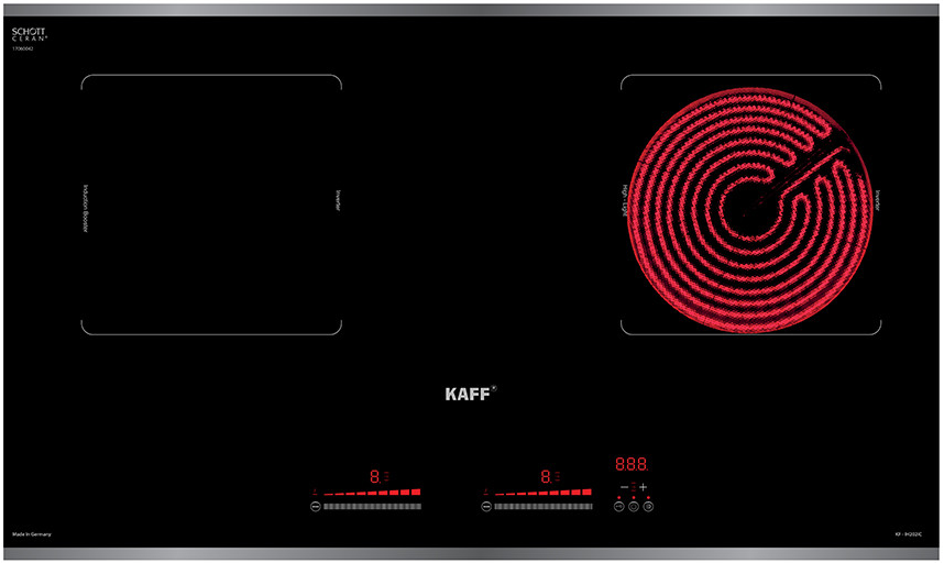 Bếp điện từ Kaff KF-IH202IC(1 từ 1 hồng ngoại)