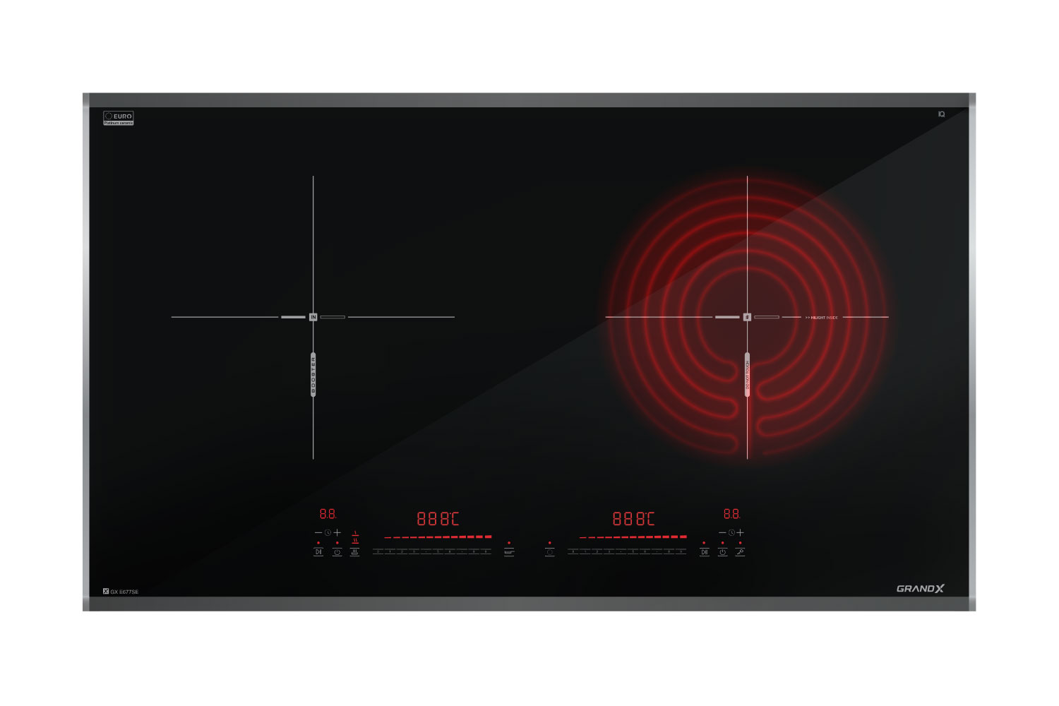 Bếp từ hồng ngoại 1 từ 1 hồng ngoại Grandx GX E677SE