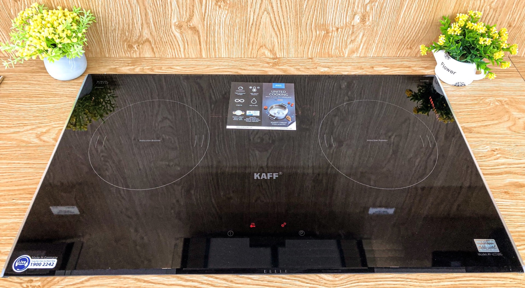 Bếp từ đôi Kaff KF-LCD21G