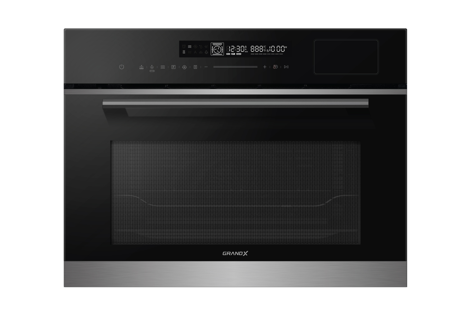 Lò nướng âm tủ tích hợp lò hấp,lò vi sóng và nồi chiên không dầu GrandX GX50MOS7