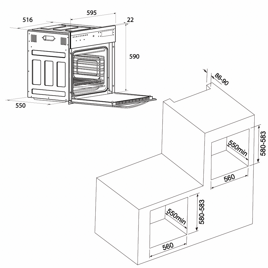 Lò nướng điện thông minh Gertech GT-688