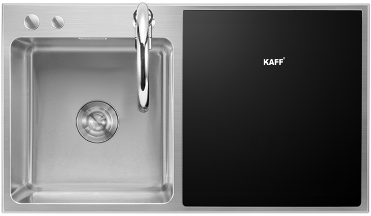 Máy rửa bát kết hợp chậu rửa KAFF KF- SWM6