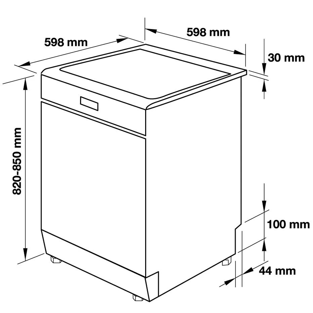 Máy rửa bát KAFF KF-D65ERIS