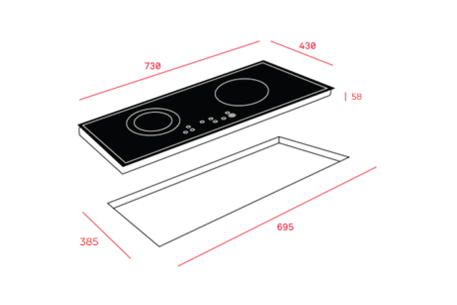 Bếp điện từ Teka VTCM 703.1